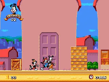 Animaniacs (Europe) (En,Fr,De) screen shot game playing